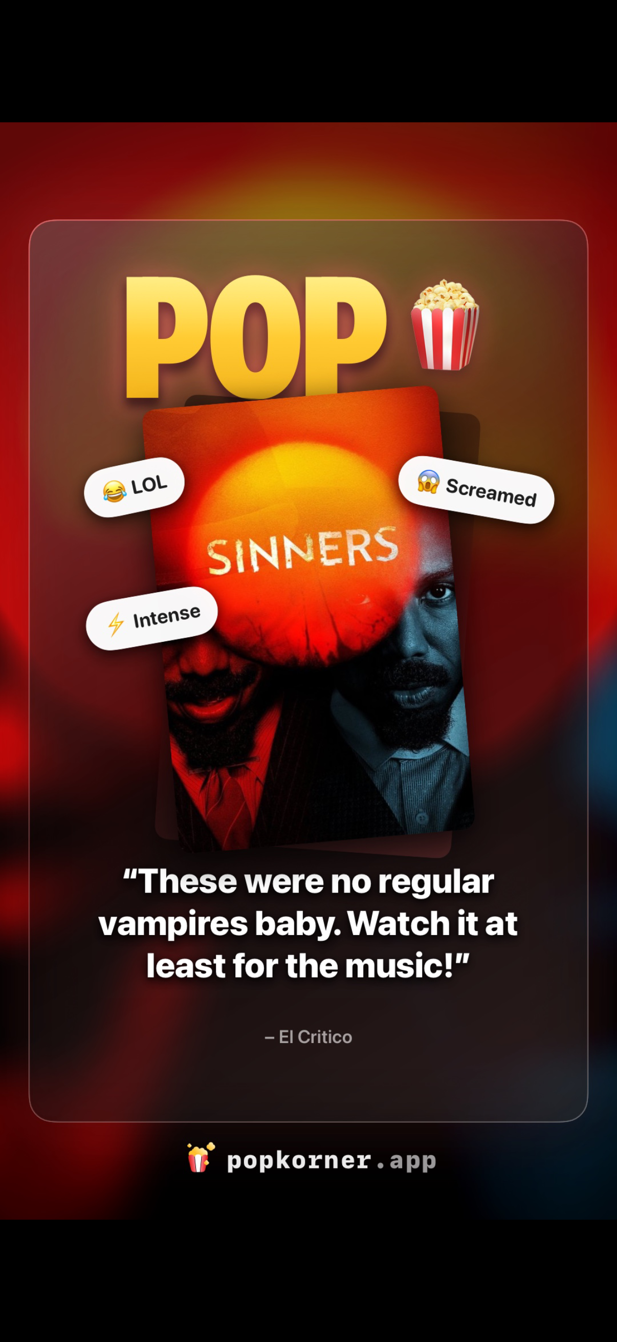 Review story screen